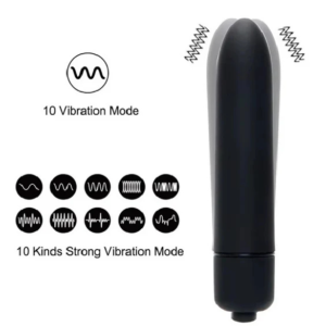 10-SPEED BULLET VIBRATOR FOR FEMALE PLEASUER PULSE