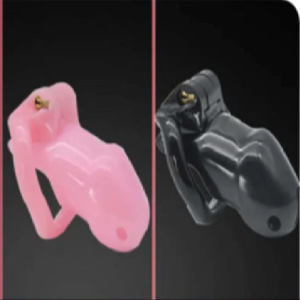 CUSTOM CHASTITY CAGE WITH 4 ACTIVE SIZE SRINGS