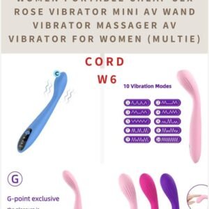 WOMEN PORTABLE CHEAP SEX ROSE VIBRATOR MINI AV WAND VIBRATOR MASSAGER AV VIBRATOR FOR WOMEN(MULTIE)