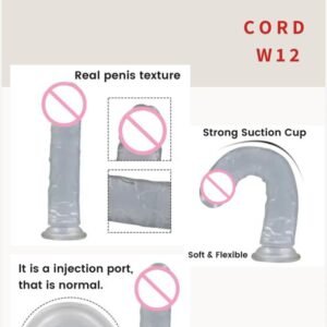 ARTIFICIAL CRYSTAL REALISTIC DESIGN SOFT SILICONE MATERIAL