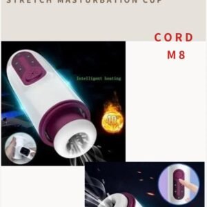 TELESCOPIC SUCKING DEEP THROAT STRETCH MASTURBATION CUP