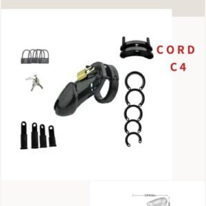 CB - 6000 MALE PLASTIC CHASTITY CAGE - COCK DEVICE